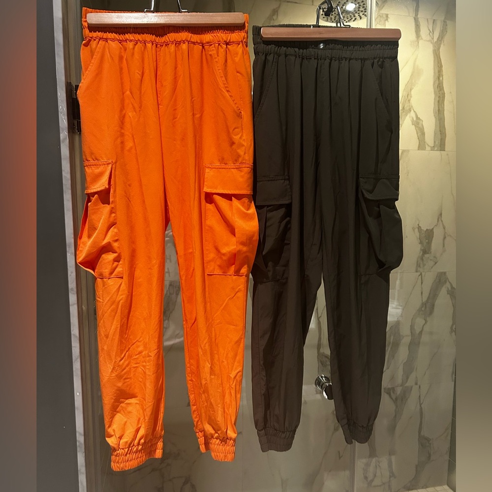 TNA Aritzia two pairs of silky pants